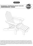 adirondack chair plan ottoman from minwax minwax diy adirondack chair 